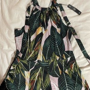 Ouges, brand new with tags, never worn! Halter top dress, medium.